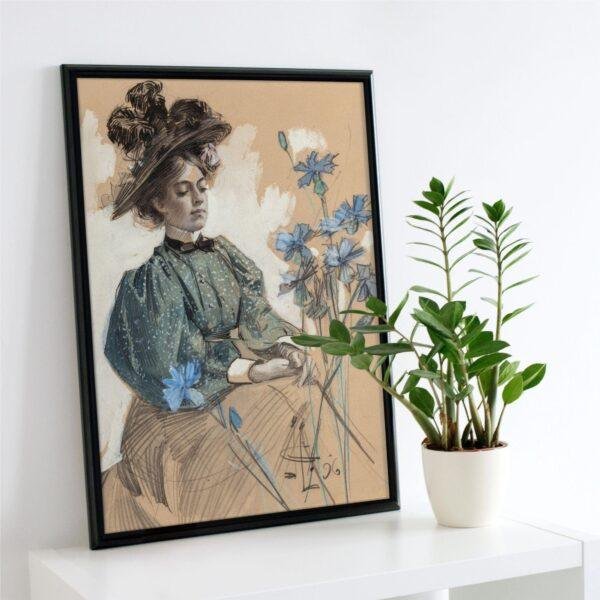 J C Leyendecker - Printable Wall Art, American Artist, Commercial Artists, Digital Download