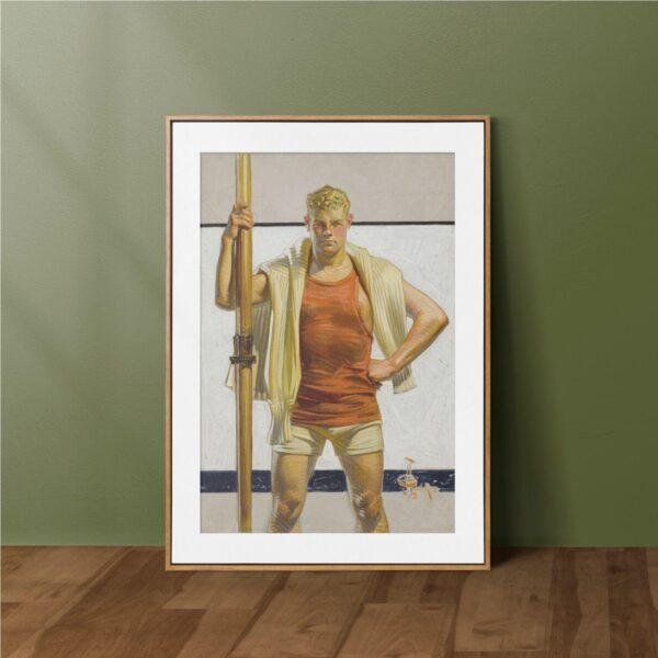 J C Leyendecker - Printable Wall Art, American Artist, Commercial Artists, Digital Download