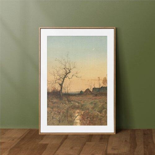 John Francis Murphy - Printable Wall Art, American Artist, Landscape Painting, Digital Download