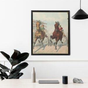 Currier and Ives - Printable Wall Art, Antique Style Print, Digital Download