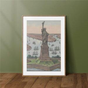 Currier and Ives - Printable Wall Art, Antique Style Print, Digital Download