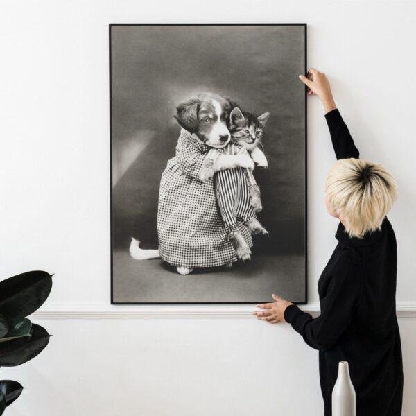 Harry Whittier Frees - Printable Wall Art, Cat Portraits, Kitten Photos, Digital Download