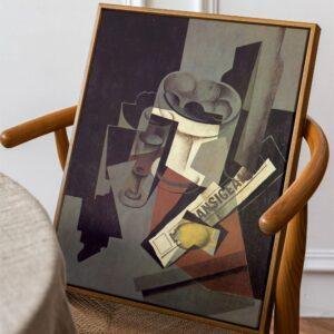 Juan Gris - Printable Wall Art, Spanish Artist, Cubist Paintings, Digital Download