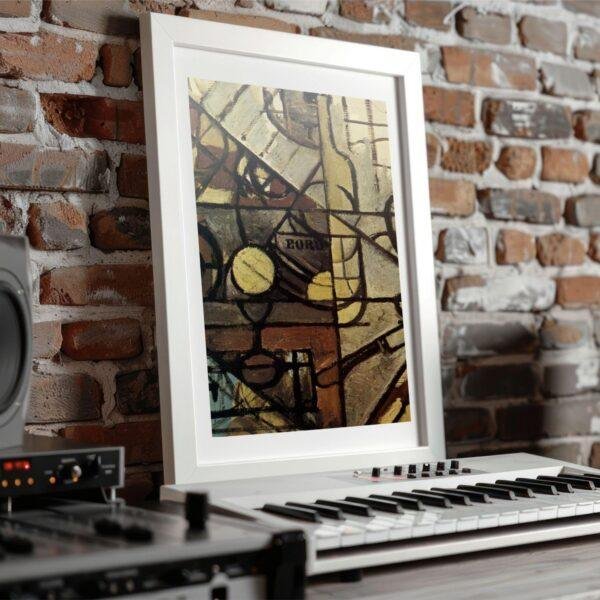 Juan Gris - Printable Wall Art, Spanish Artist, Cubist Paintings, Digital Download