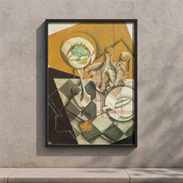 Juan Gris - Printable Wall Art, Spanish Artist, Cubist Paintings, Digital Download