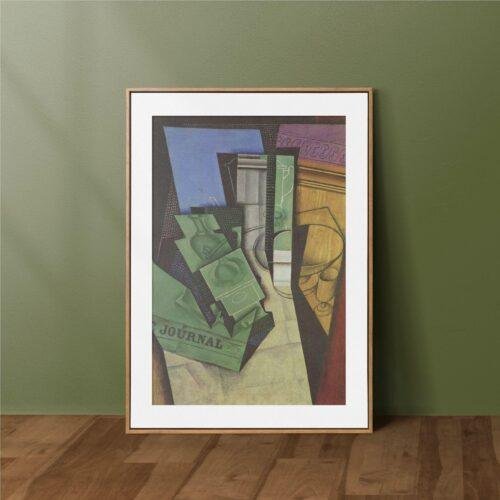 Juan Gris - Printable Wall Art, Spanish Artist, Cubist Paintings, Digital Download