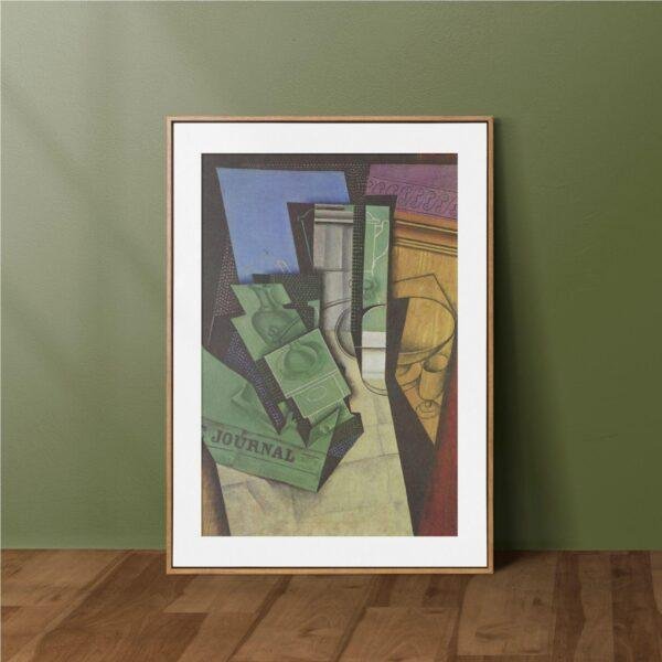 Juan Gris - Printable Wall Art, Spanish Artist, Cubist Paintings, Digital Download