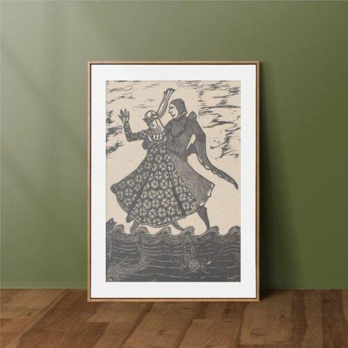 Wiktoria Goryńska - Printable Wall Art, Polish Artist, Kitsch Decor, Digital Download