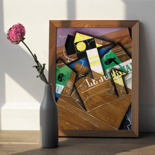 Juan Gris - Printable Wall Art, Spanish Artist, Cubist Paintings, Digital Download