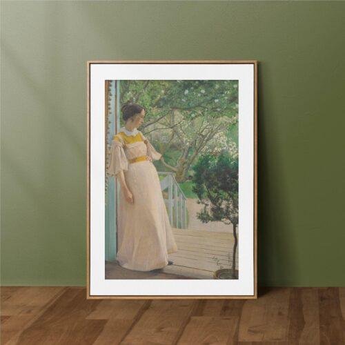 L. A. Ring - Printable Wall Art, Danish Artist, Cottage Core, Digital Download