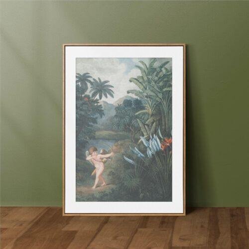 Robert John Thornton - Printable Wall Art, English Artist, Temple Of Flora, Digital Download