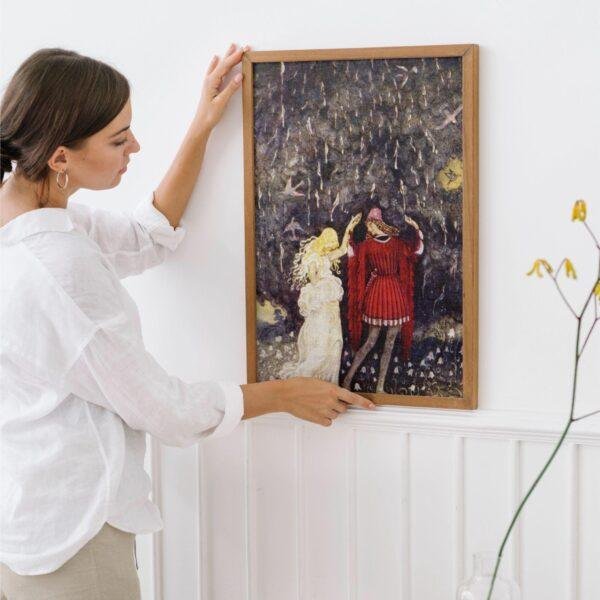 John Bauer - Printable Wall Art, Swedish Artist, Ancient Mythology, Digital Download