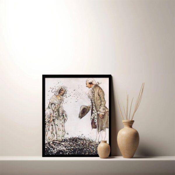 John Bauer - Printable Wall Art, Swedish Artist, Ancient Mythology, Digital Download