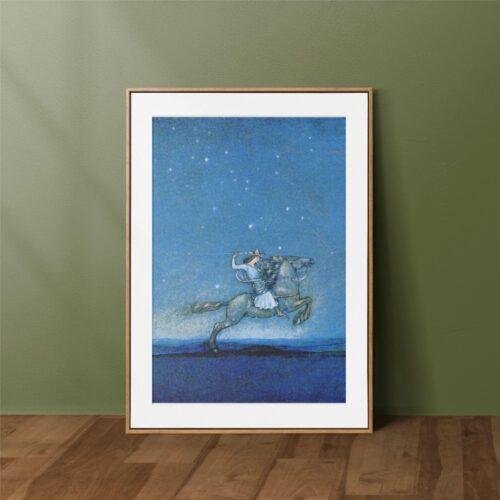 John Bauer - Printable Wall Art, Swedish Artist, Ancient Mythology, Digital Download