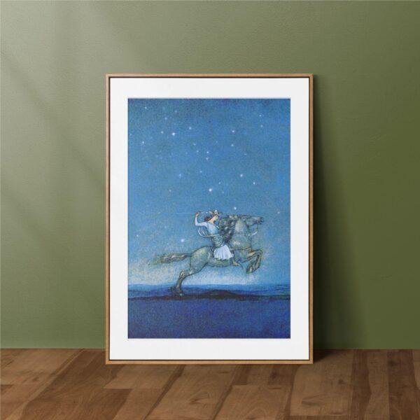 John Bauer - Printable Wall Art, Swedish Artist, Ancient Mythology, Digital Download