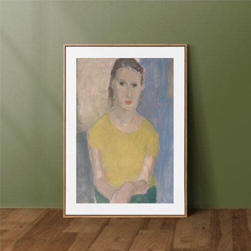 Hippolyte Daeye – Printable Wall Art, Belgian Artist, Human Portraits, Digital Download