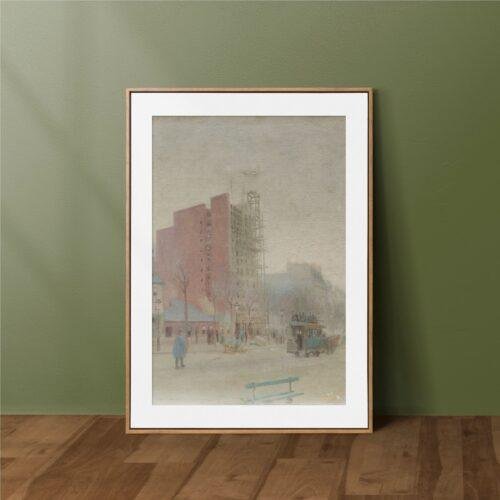 Paul Cornoyer Paul Cornoyer – Printable Wall Art, American Painter, Digital Download