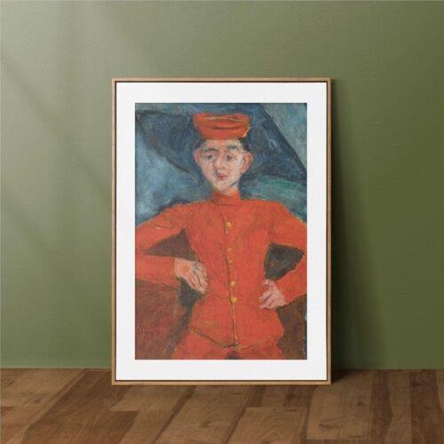 Chaim Soutine - Printable Wall Art, French Artist, Expressionist Art, Digital Download